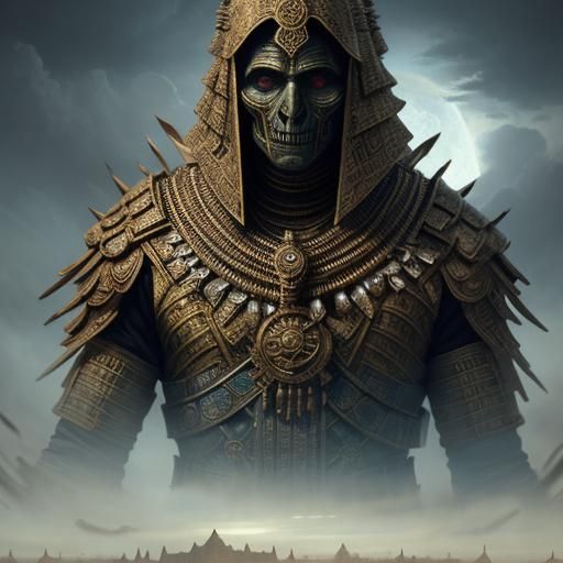 Mummy in Hamunaptra: Epic Cinematic Digital Art