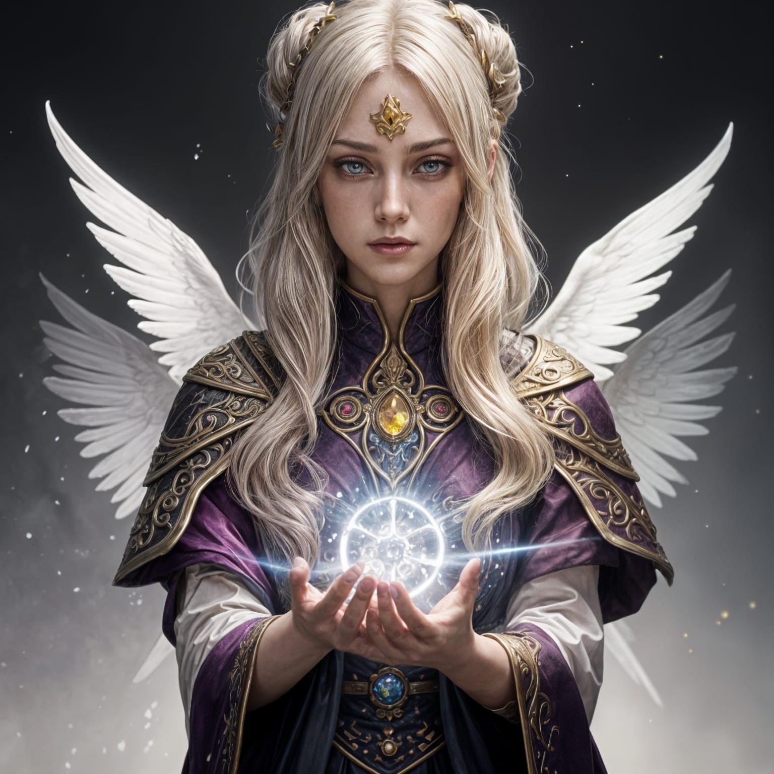 Dark Fantasy Concept Art in Hyperrealistic Style