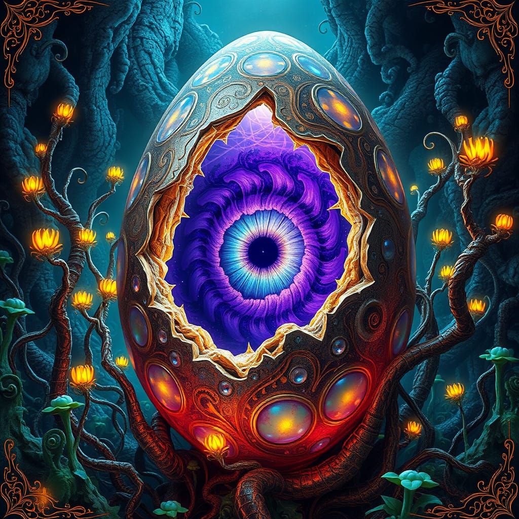 Fibonacci Inspired Egg