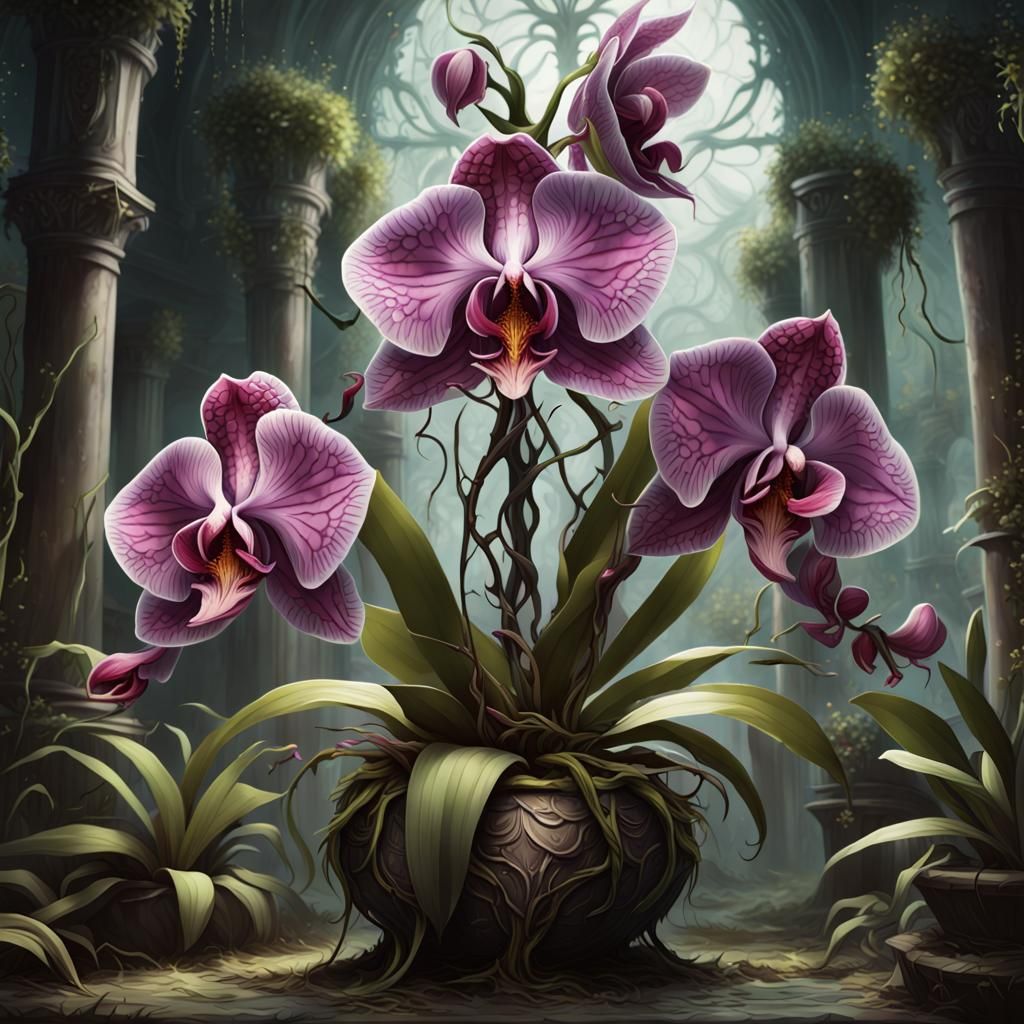Cursed Orchid Enchantress