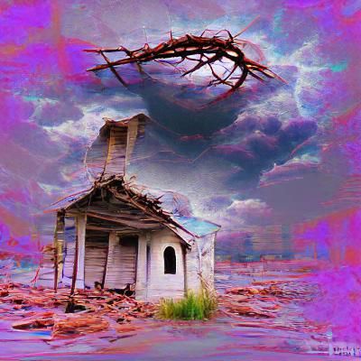 Desolate Scene of Divine Abandonment