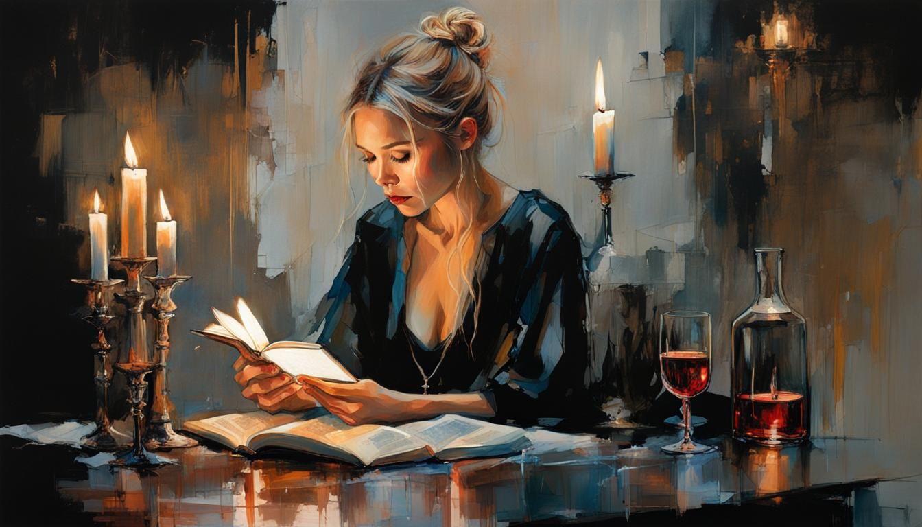 Mary-Kate and Ashley Olsen in Candlelight