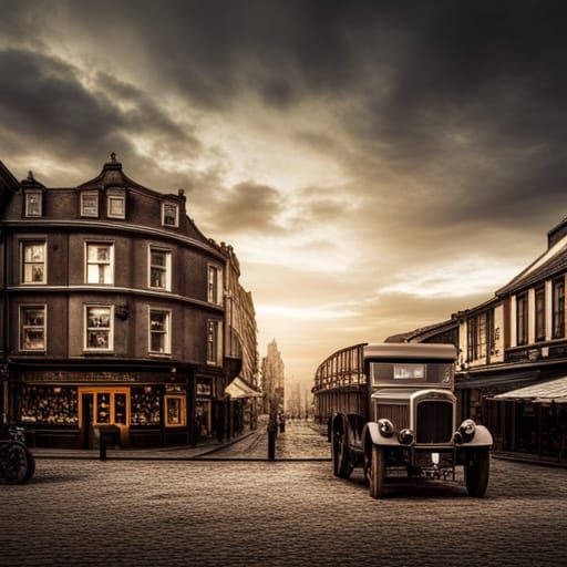 Hyperrealistic Vintage Photo with Intricate Details