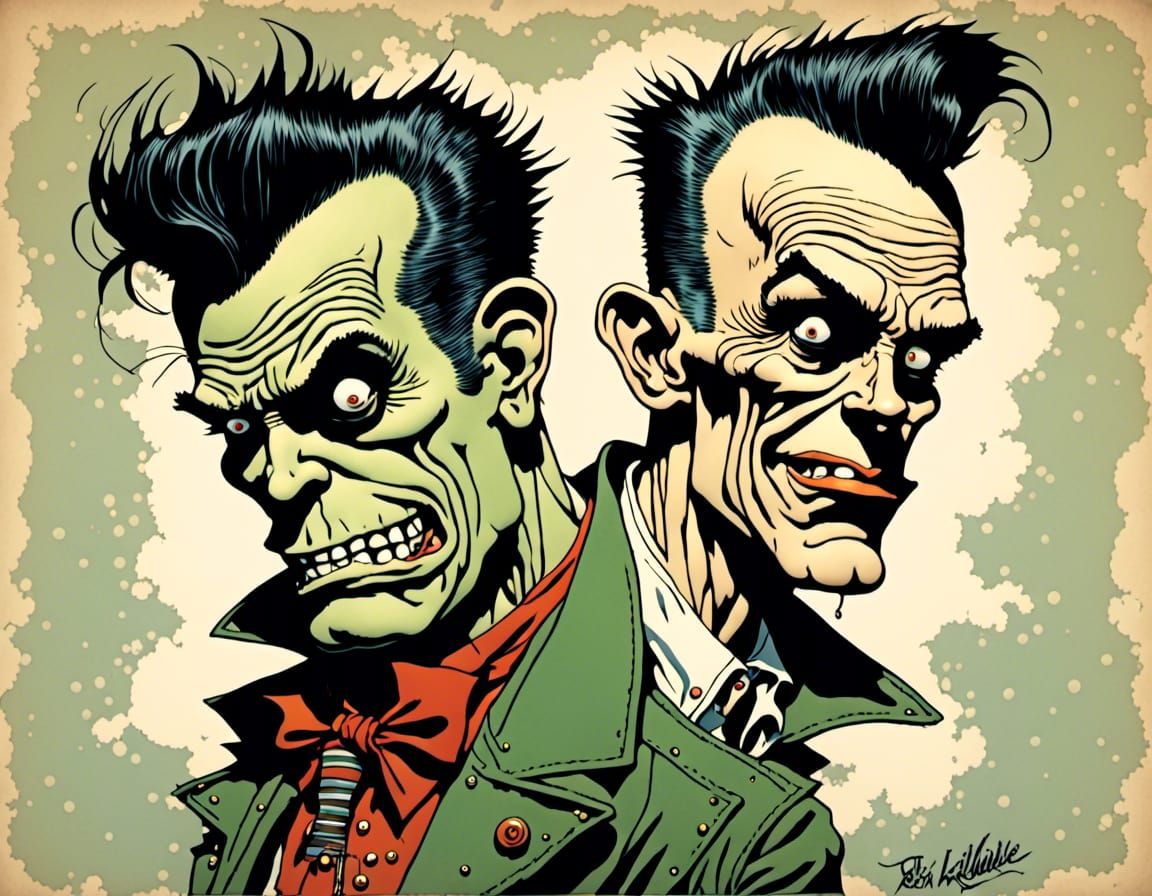 Frankenstein twins