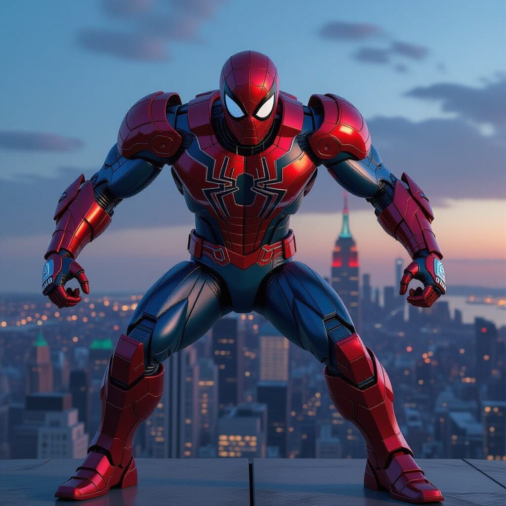 Spider-Man Reimagined as a Transformer Robot