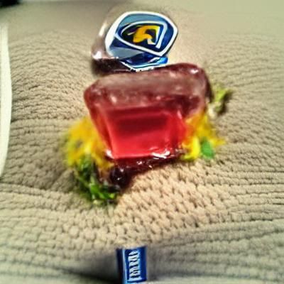 Close-up Photograph of a Single Jolly Rancher Candy