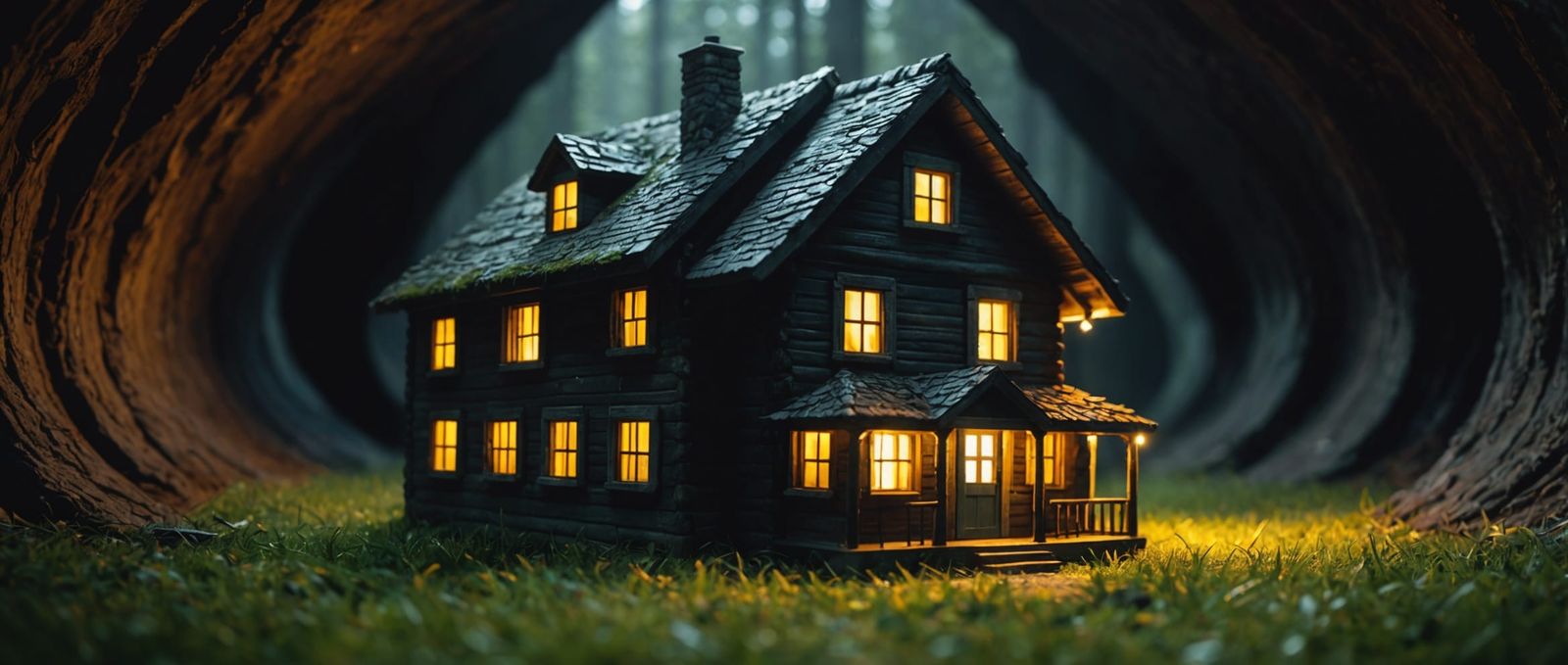 Sinister Underground House by Greg Rutkowski: Professional P...