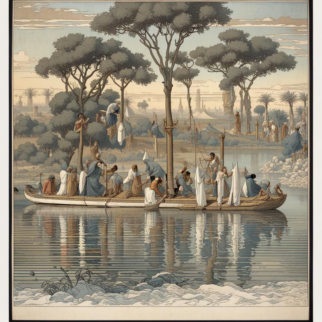 16k resolution, art by Gustave Doré, Alphonse Mucha, Katsush...