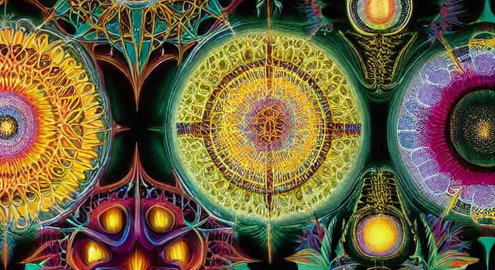 Surreal Zebra Woman Optical Illusion Utopia