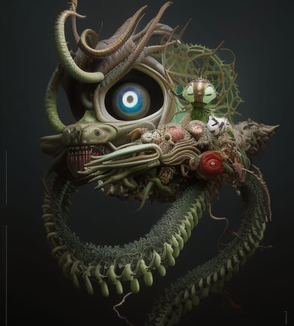 the snake