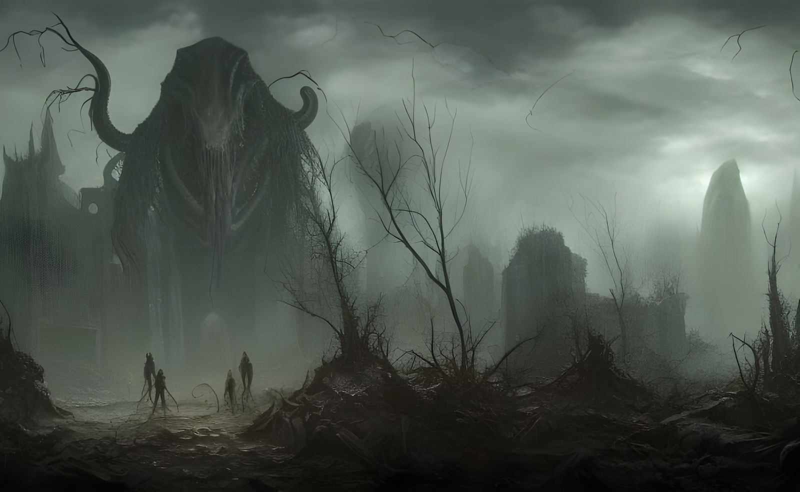 Cthulhu's Post-Apocalyptic World in Unreal Engine 5