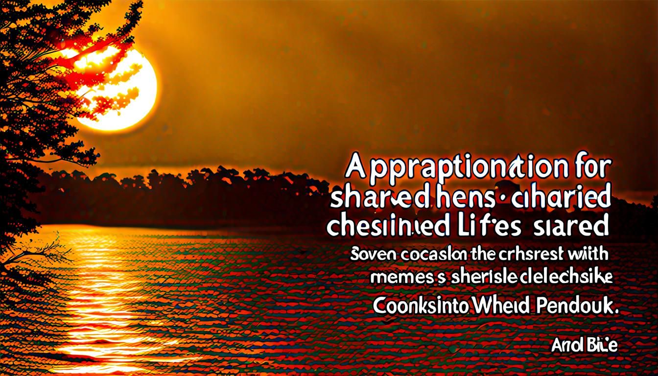 Moments Shared: An Appreciation of Cherished Times