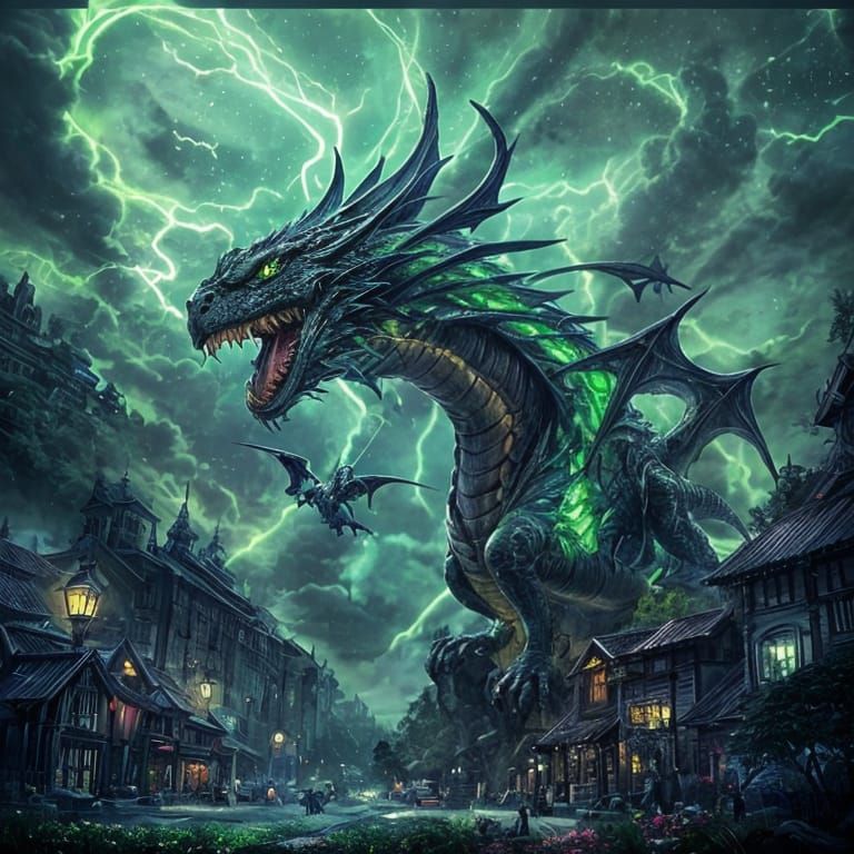 A earth dragon