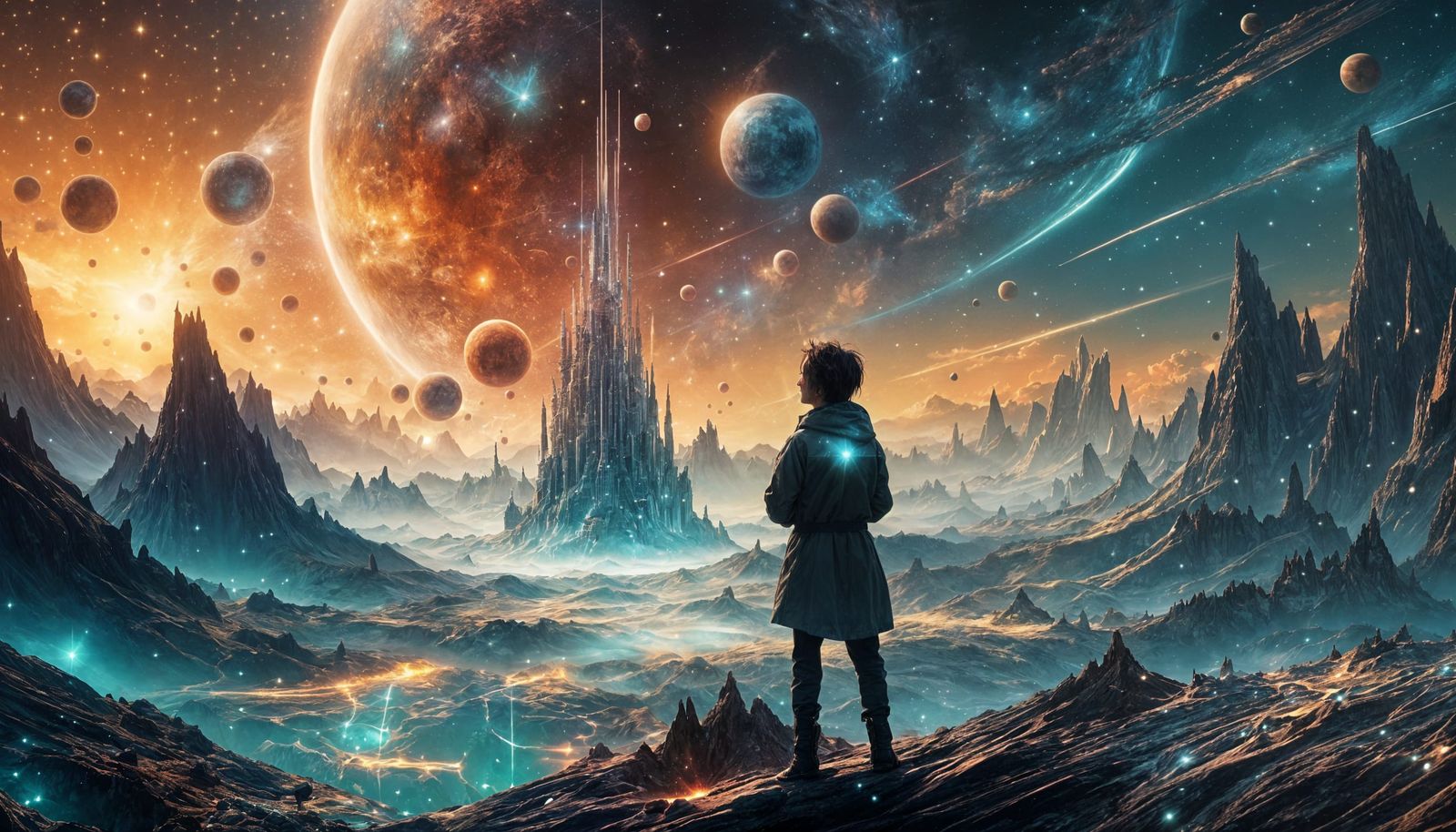 Surreal Eye: Science and Art Interpretation