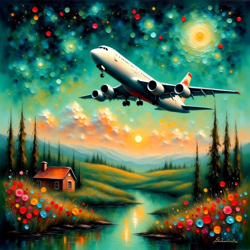 Fading Memories of Daniel in a Vibrant Spanish Sunset