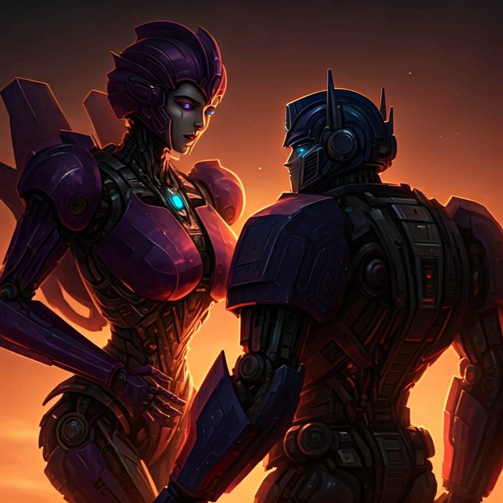 Optimus forgot, happy wife happy life. 1