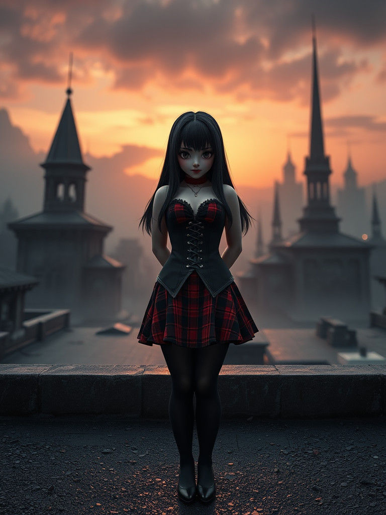 Kawaii Slasher Waifu in Yharnam Utopia