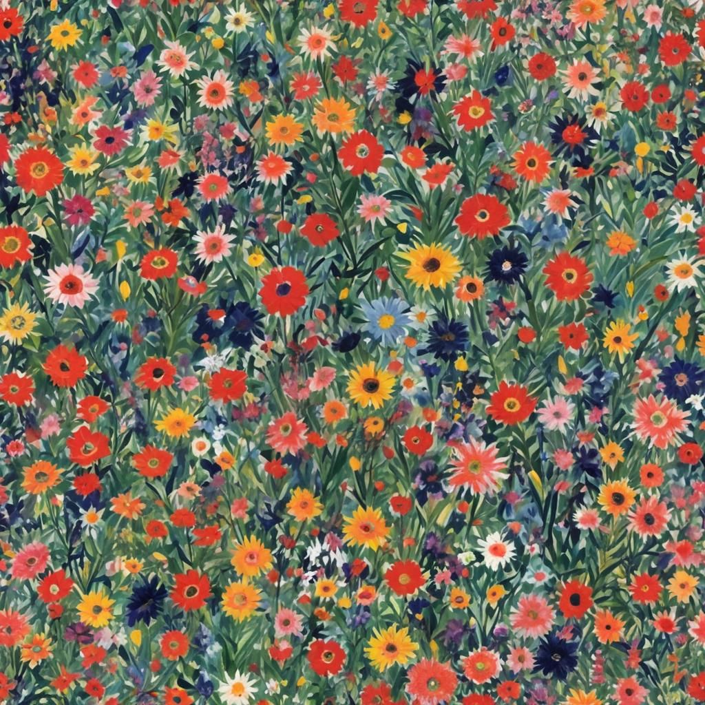 Impressionistic Maximalist Scribbles on Writing Pad