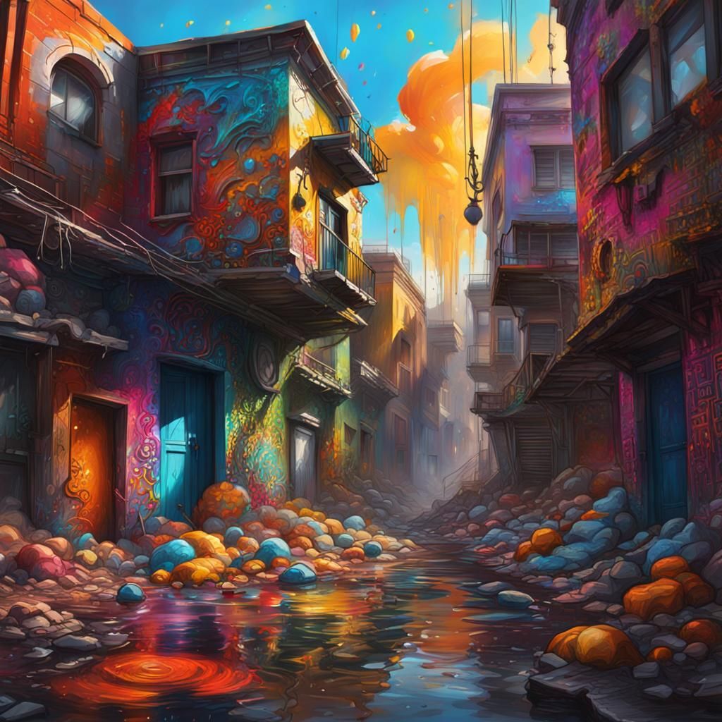 Colorful Graffiti Art in Ultra Quality