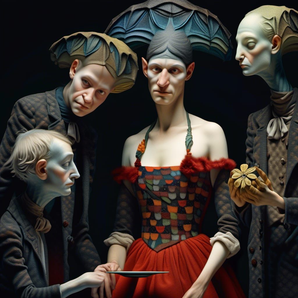 Hyperrealistic Waiter Dinner Special in 8k Resolution