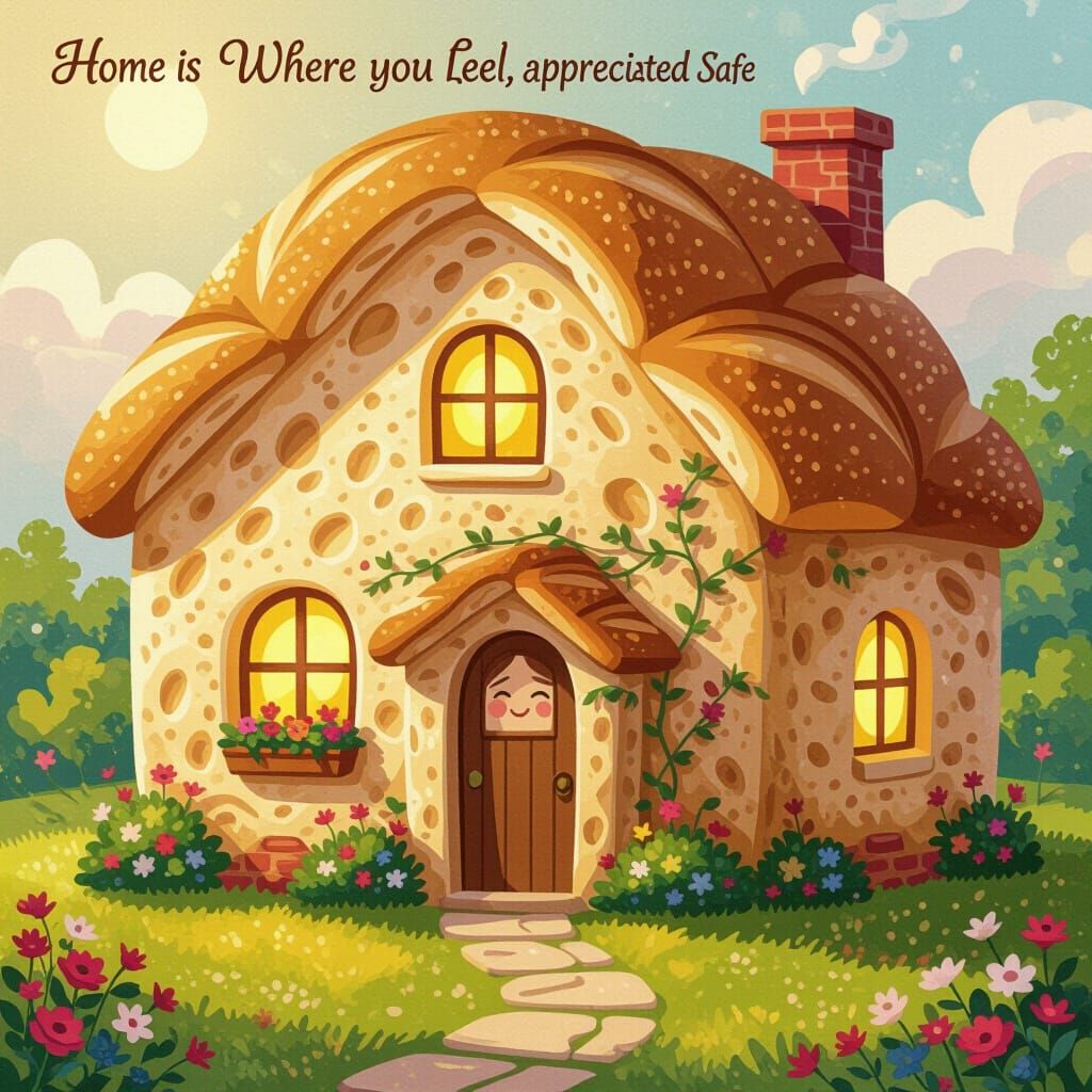 Ciabatta House: A Pointillist Dream of Home