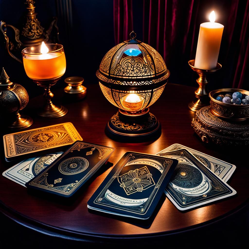 Tarot Card Table