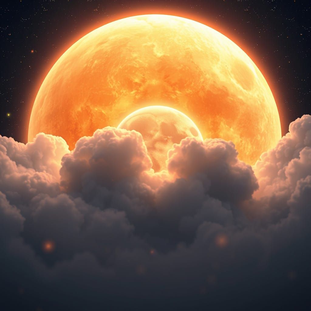 Moonlit Serenade in a Celestial Realm