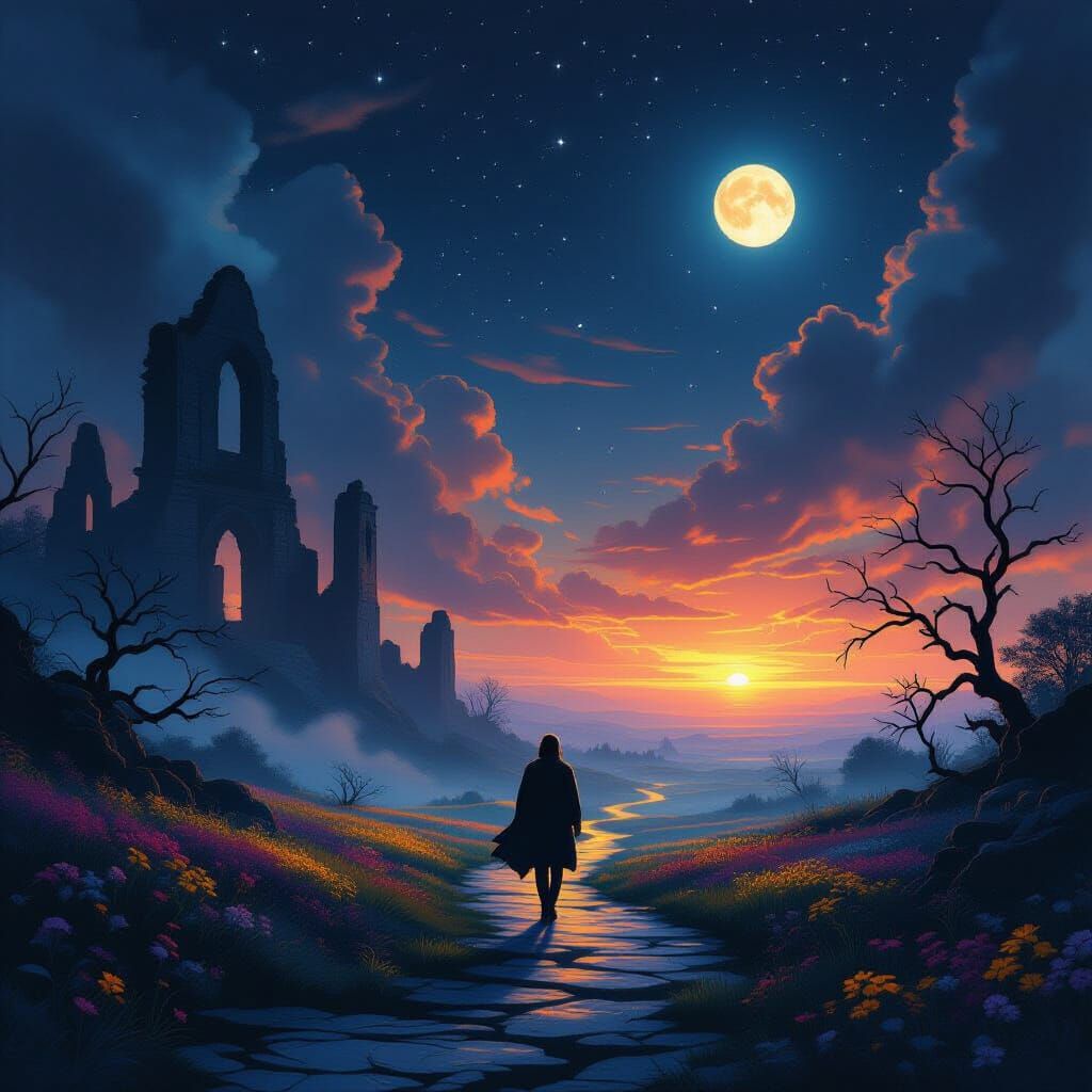 Shimmering Path to a Radiant Future