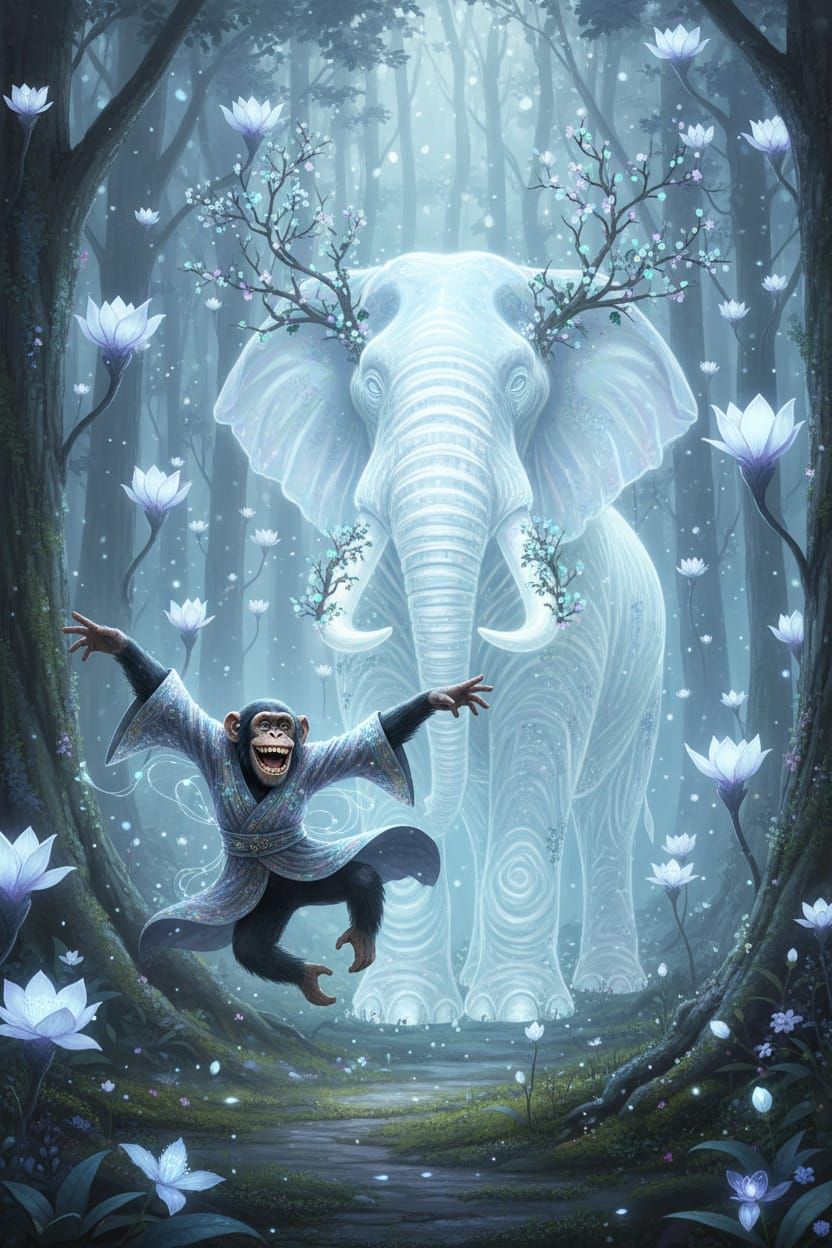 Dance Like a Choomphanzee Does For Her Eloomphant