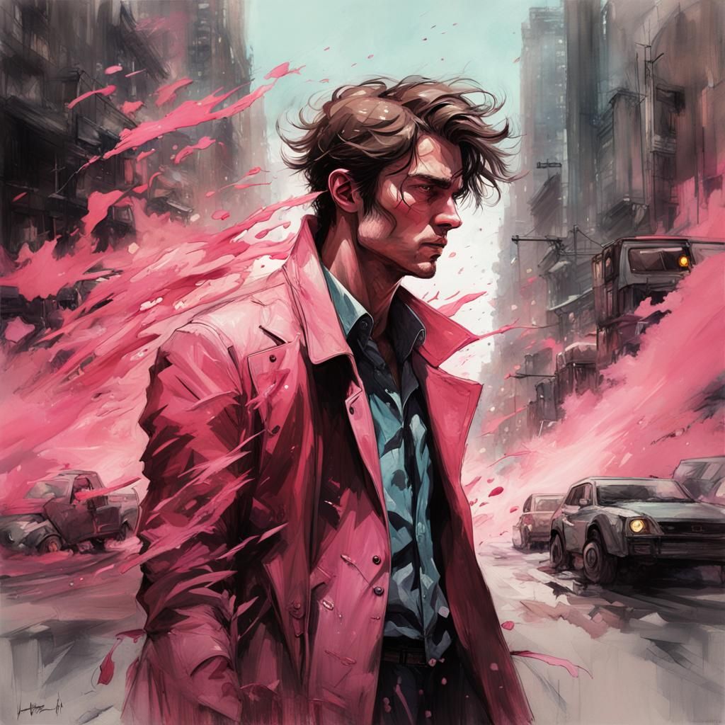 pink