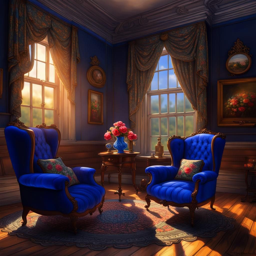 Cozy Victorian Parlour For Two