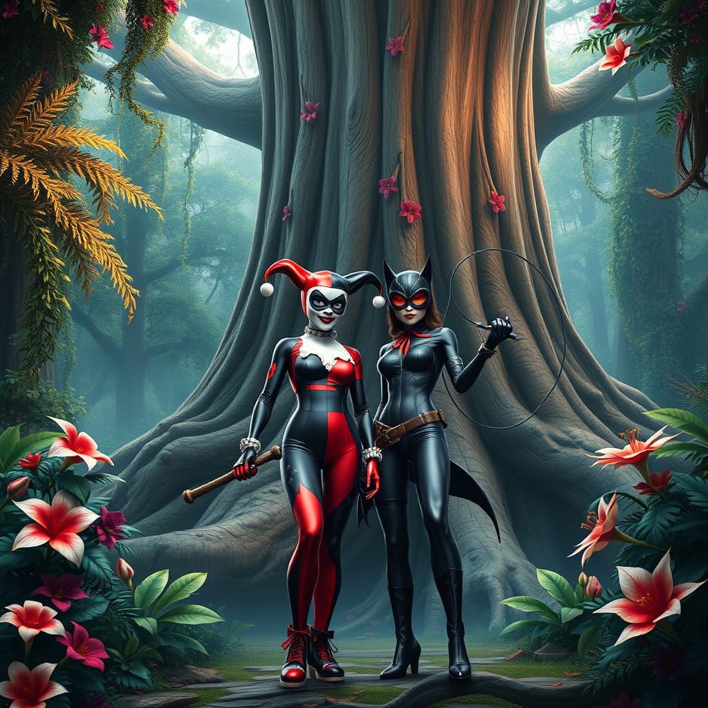 Daring Duo in Enchanted Forest