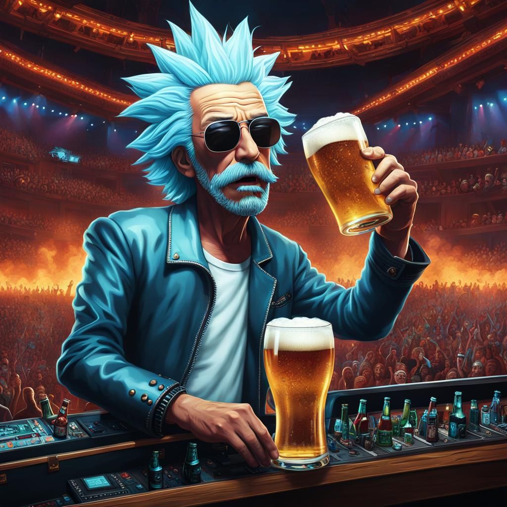 Rick Sanchez at Heavy Metal Concert