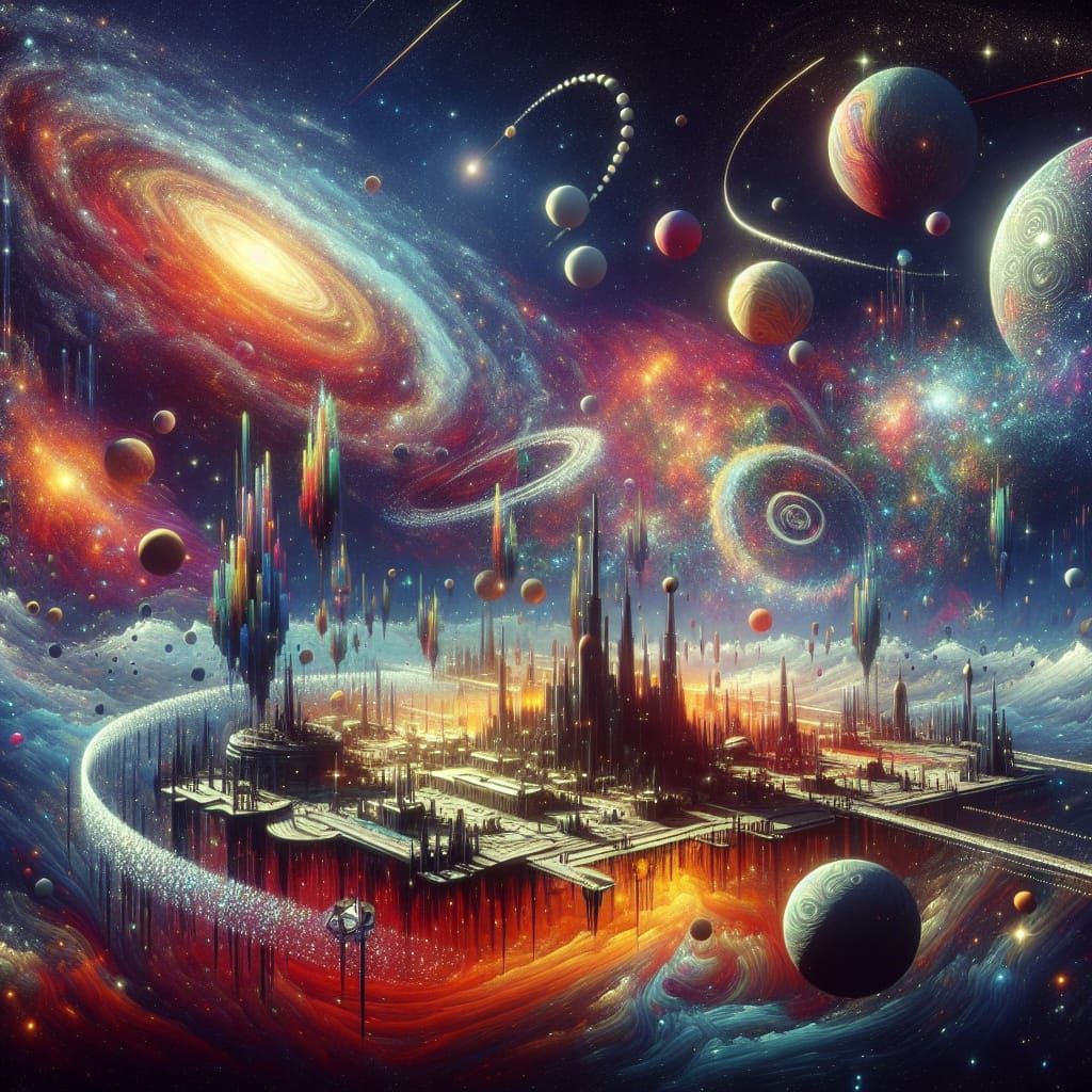 Cosmic Warfare: Retro Galactic Strategy Game