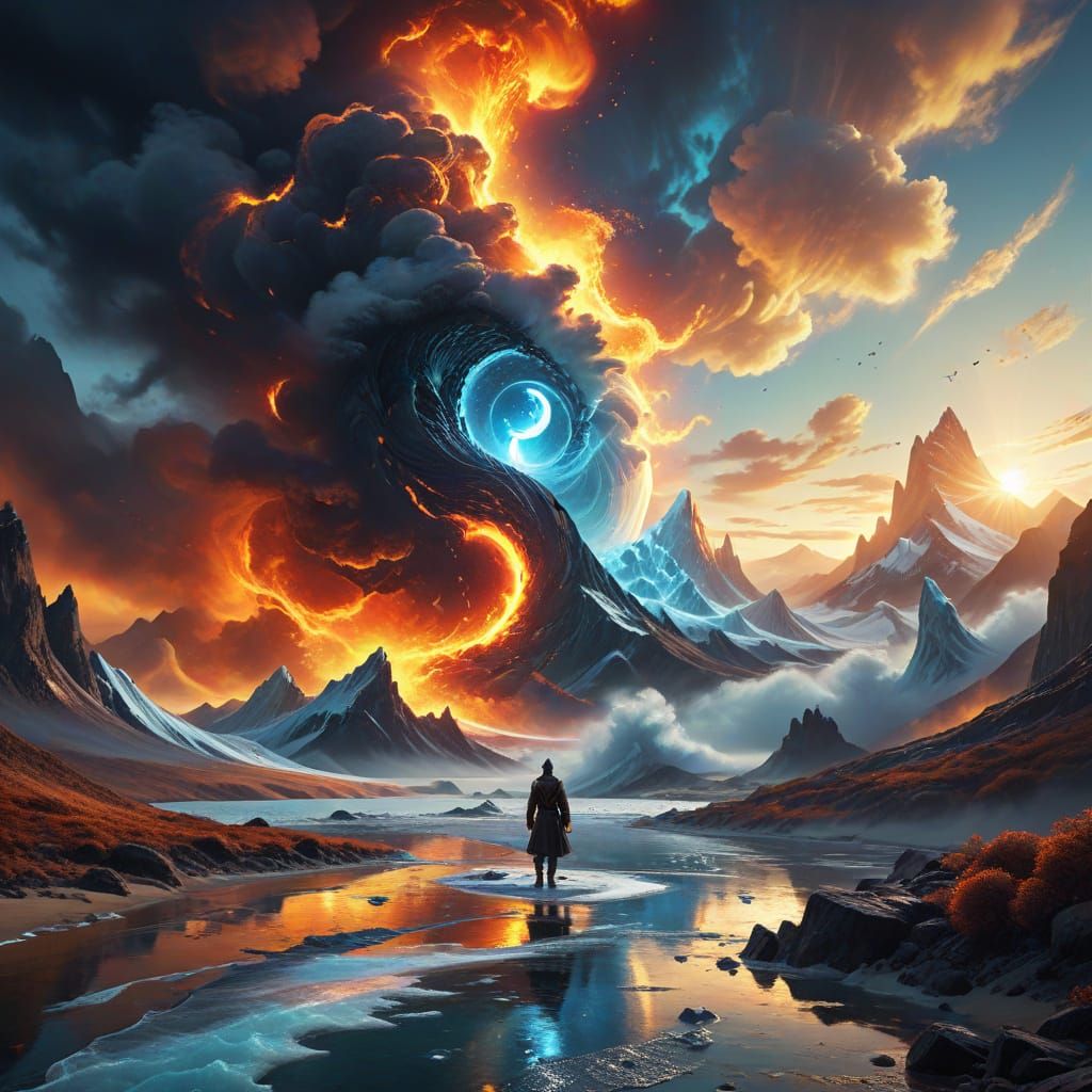 Magical Fantasy Art: Balancing Opposites in Dreamlike Landsc...