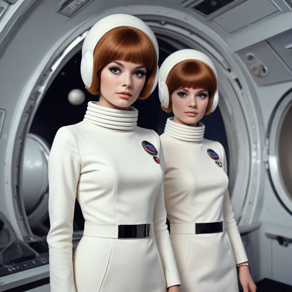Mod Fashion in Cosmic Splendor