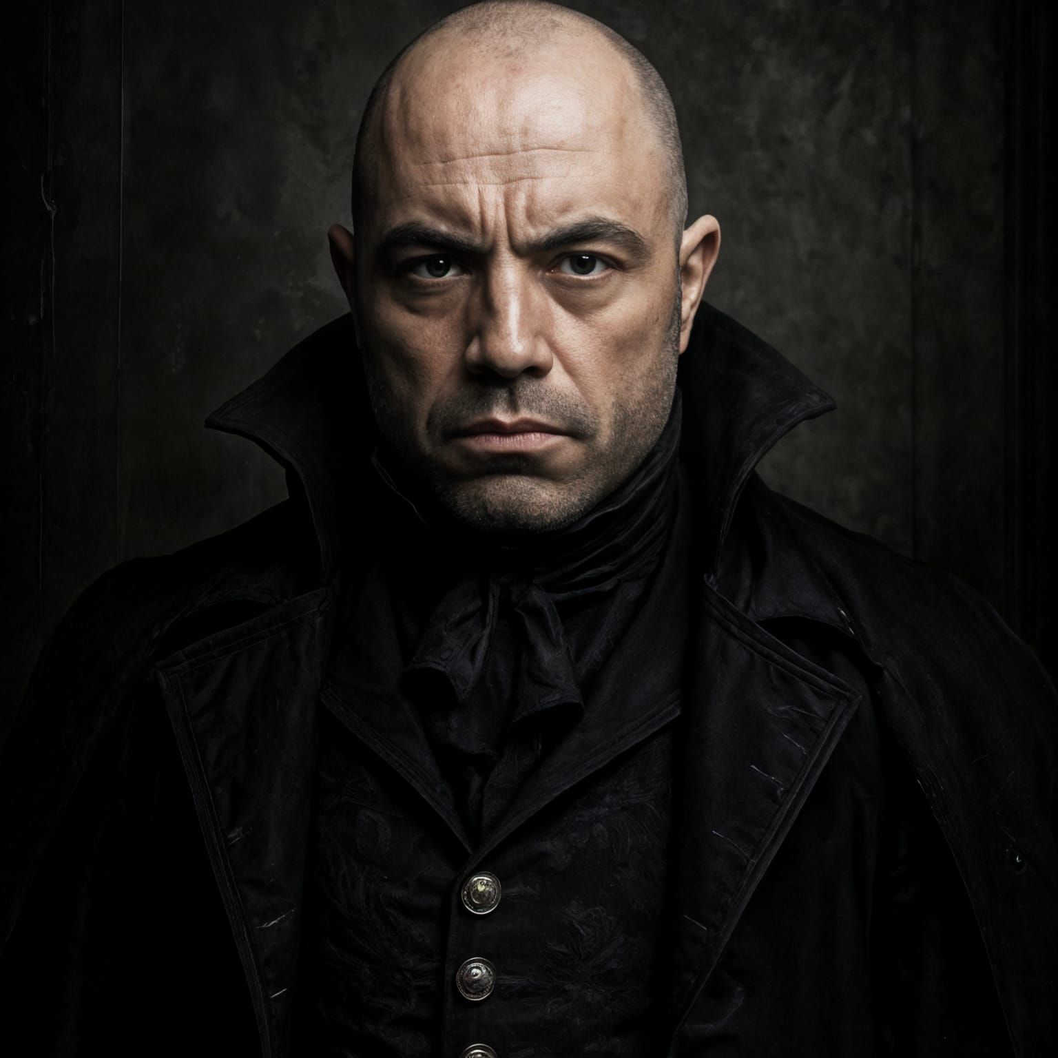 Joe Rogan Embraces Goth Style