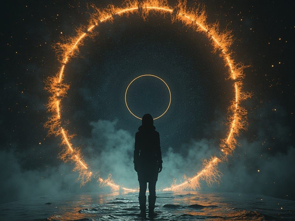 Empty & Scared Chromoshadowed Einstein Couture