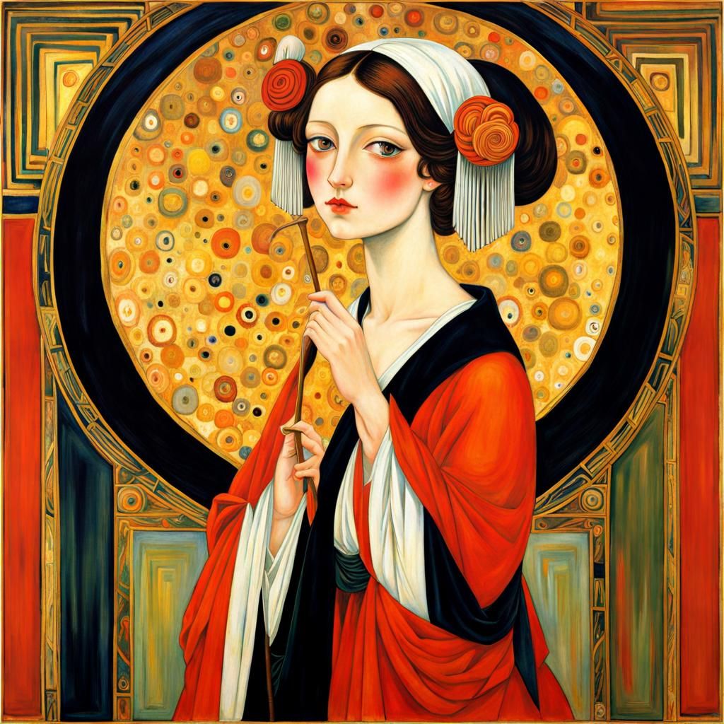 Anime Fusion of Art Masters' Styles