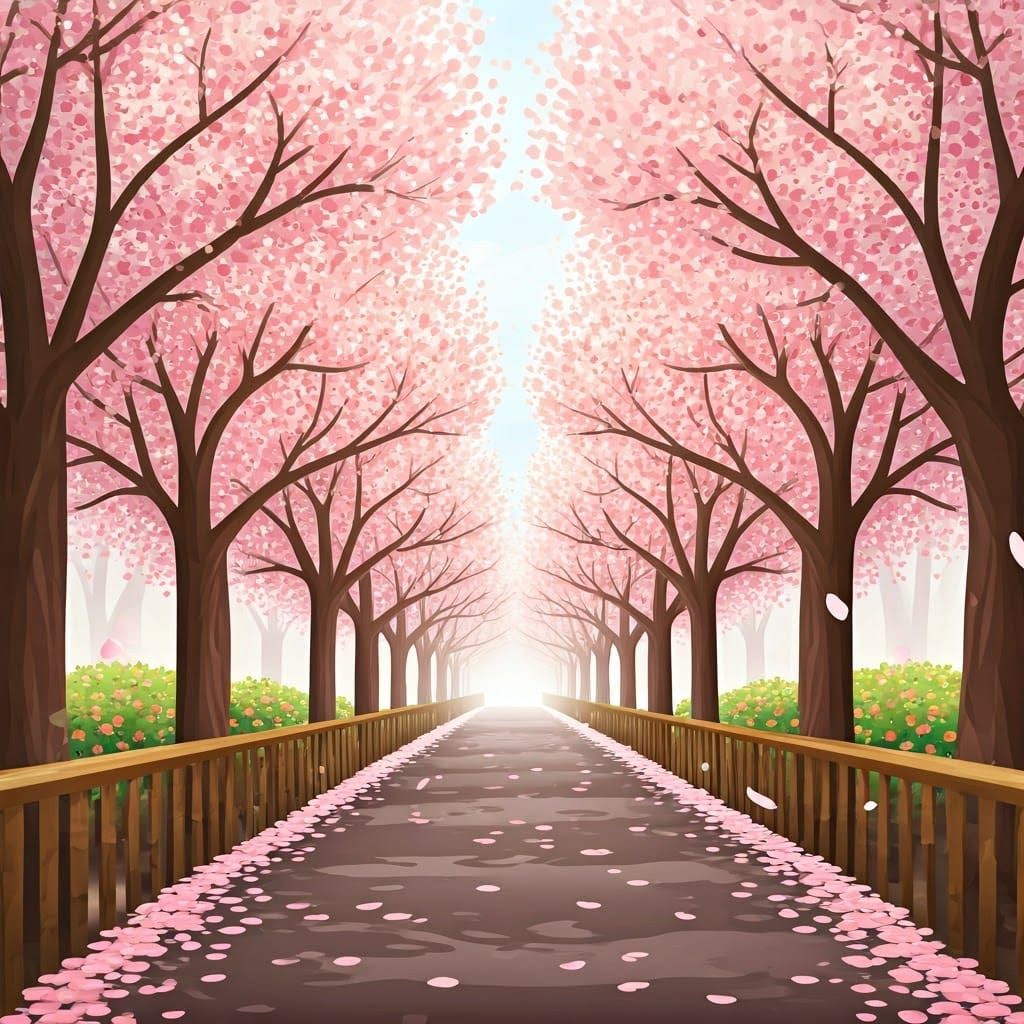 Pink Cherry Road