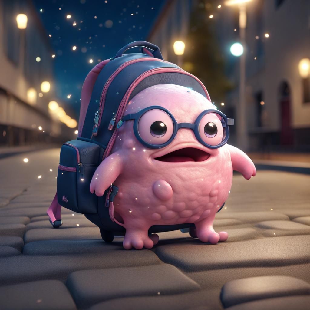 Blobfish Go To School