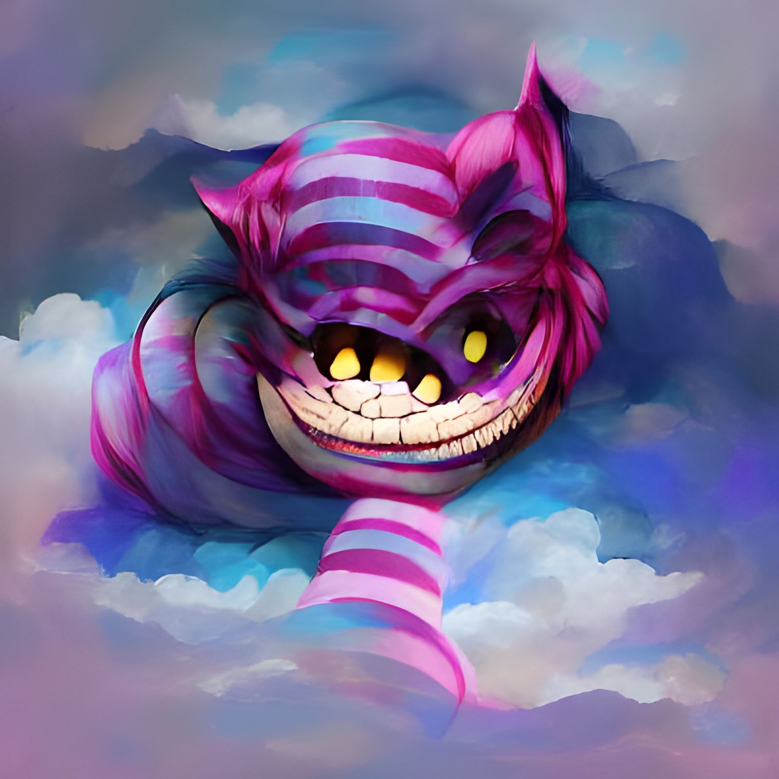 Classic Cheshire Cat Interpretation