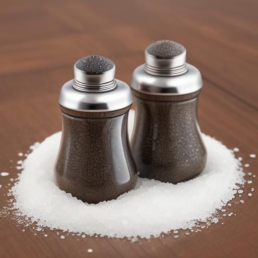 Salt and Pepper Shaker Label Design