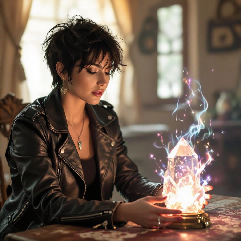 Biker Chic Transformation: Mom Becomes Goddess