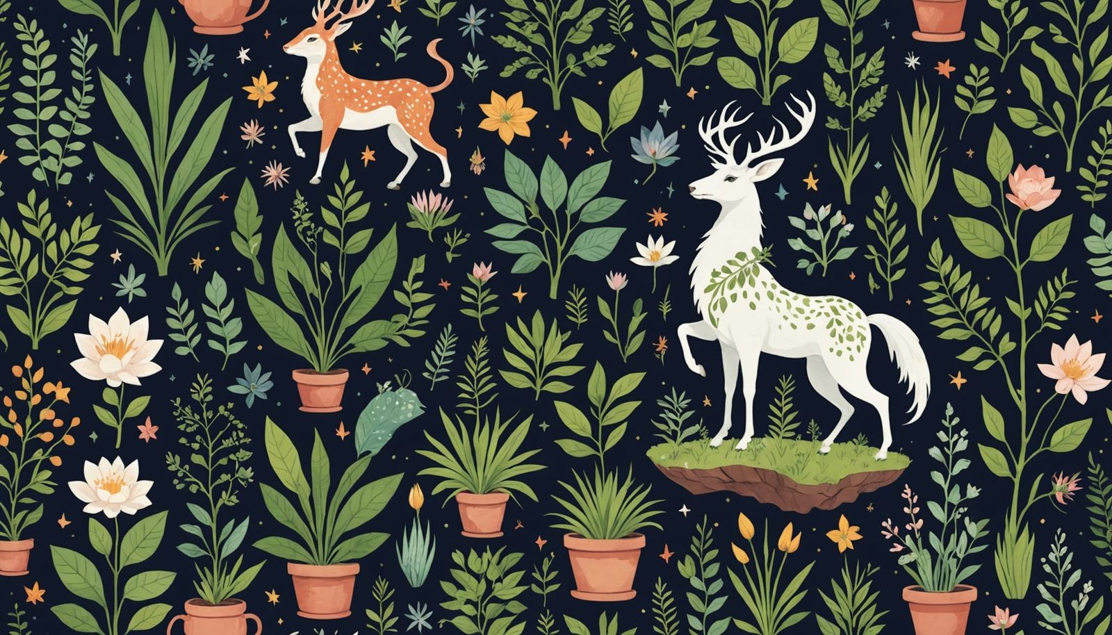 Magical Creatures and Enchanted Plants