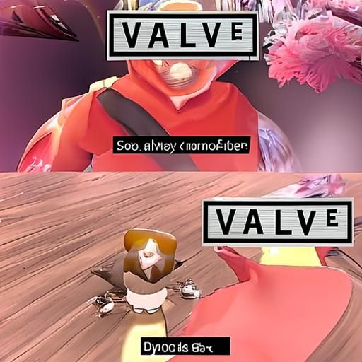 Abstract Image Generated From Empty Prompt