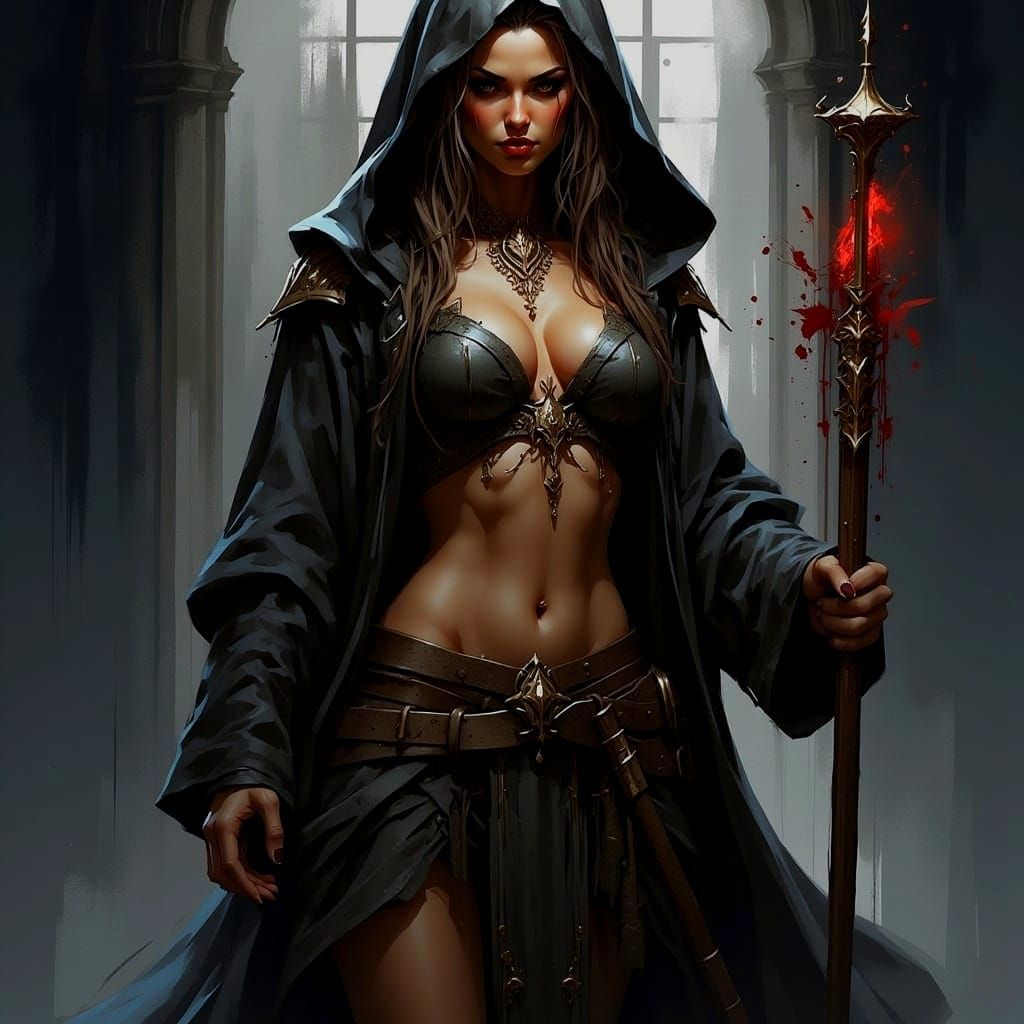 Vampire Queen: Dark Fantasy Art