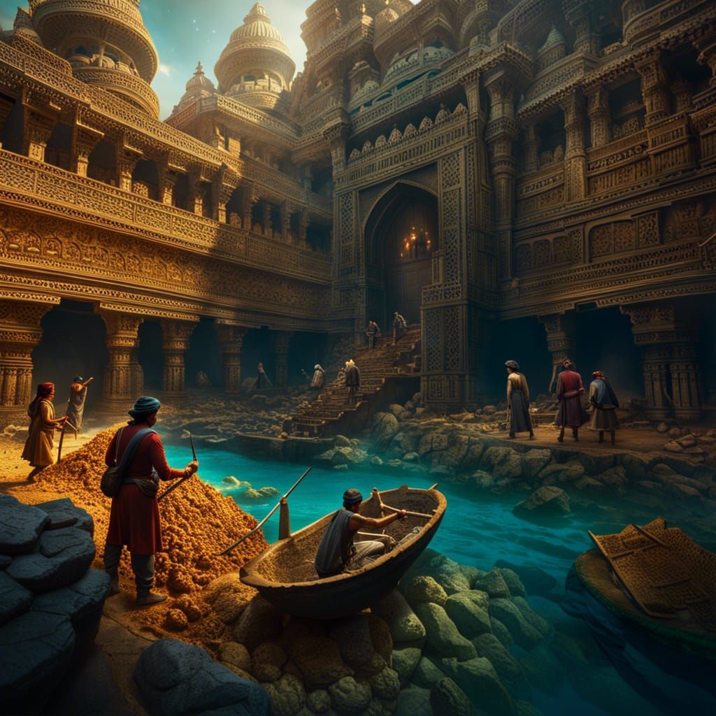 Archeologists Working in the 'City of Dwarka,The Hidden City of Gold... In "INDIA🙏