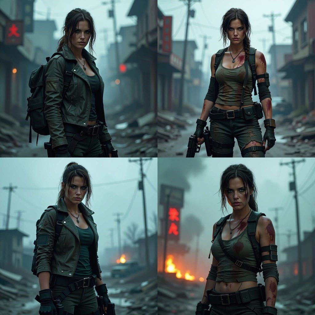 Heroic Figure in Raccoon City