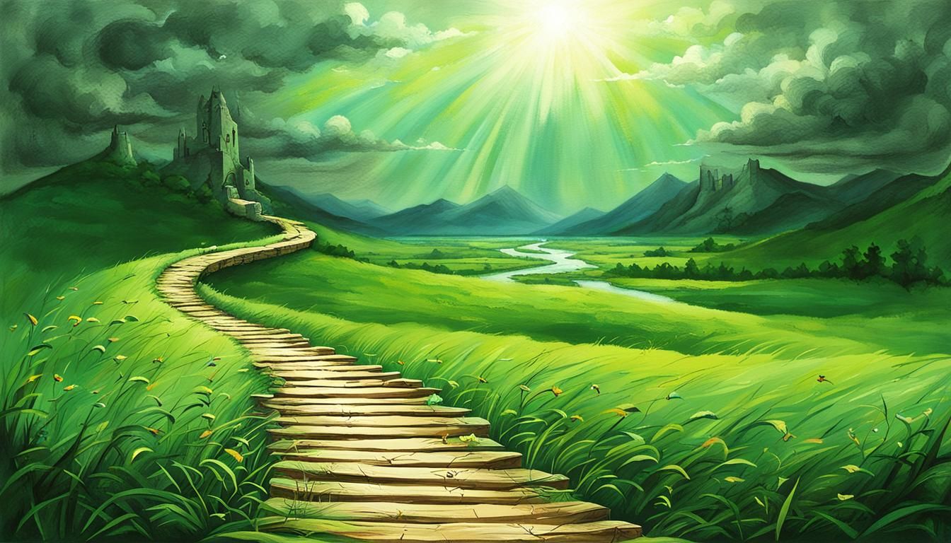 Liminal Journey: A Path in Suspension